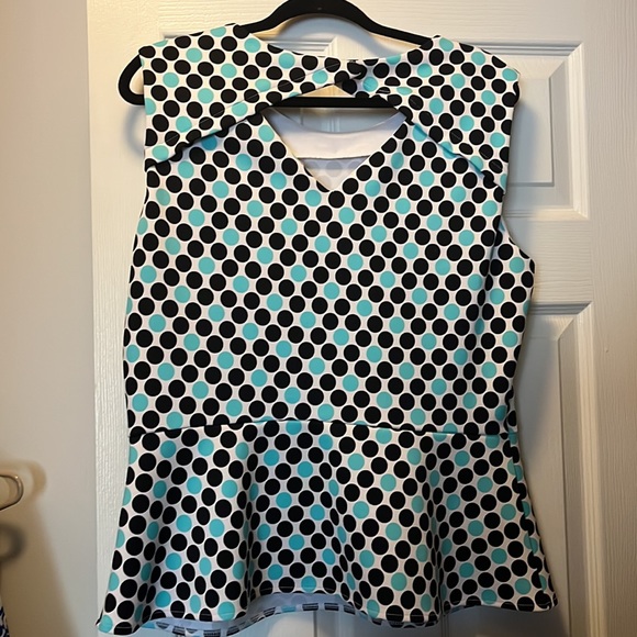 Poplin sleeveless top - Picture 2 of 2